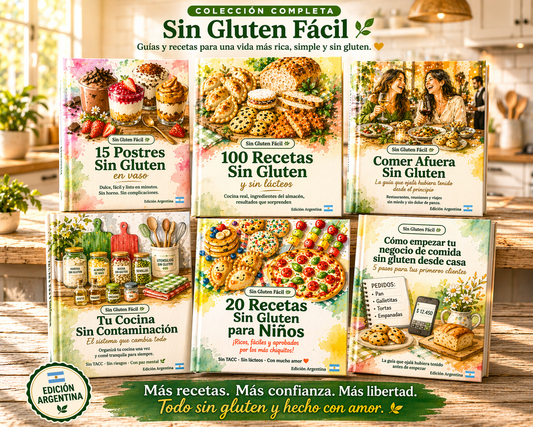 Sin Gluten Fácil - 100 Recetas Fáciles y Accesibles